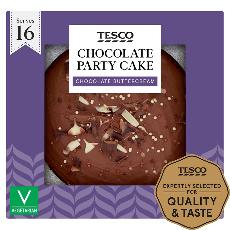 Tesco Chocolate Party Cake