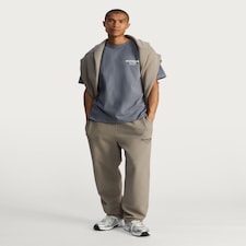 F&F Pure Cotton Oversized Recreation Athl. Dept. Slogan T-Shirt in Blue
