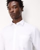 image 1 of F&F Regular Fit Textured Formal Shirt in White