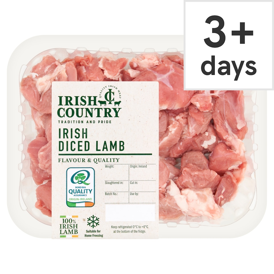 IRISH COUNTRY Irish Diced Lamb 400g