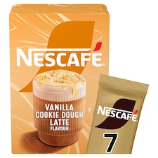 Nescafe Vanilla Cookie Dough Latte Sachets 7x19.5g