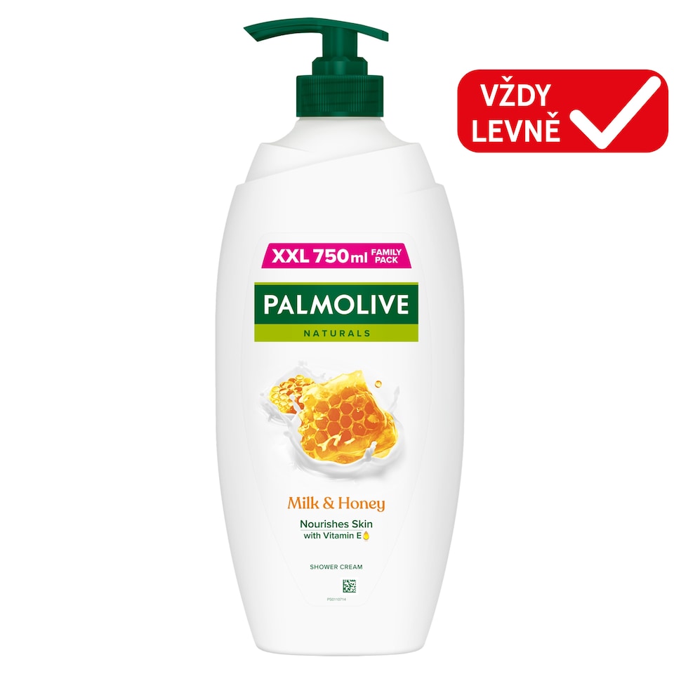 Obrázek 1 pro produkt Palmolive Naturals Milk & Honey sprchový krém 750ml