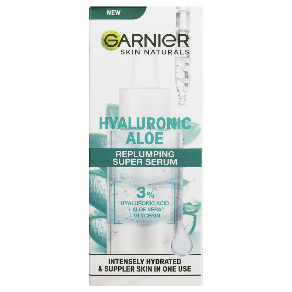 Garnier Skin Naturals Hyaluronic Aloe Replumping Super Serum, 30 ml