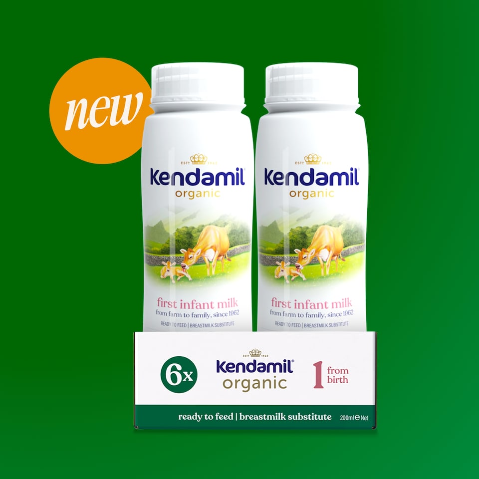 image 1 of Kendamil Organic Ready to Feed First Infant Milk 6x200ml