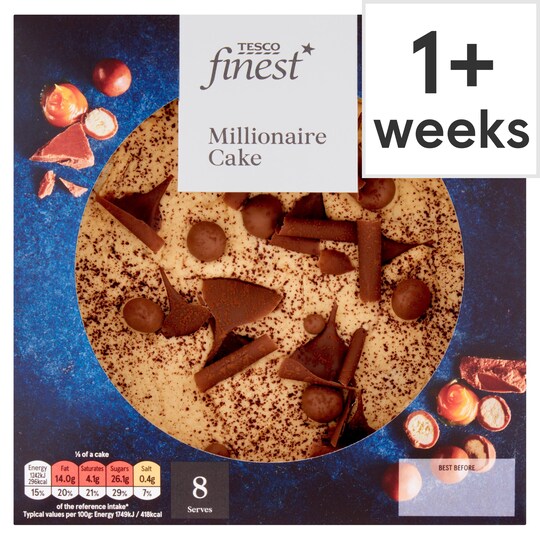 Tesco Finest Millionaire Cake Tesco Groceries