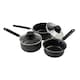 image 2 of Tesco Basics Aluminium Pan Set