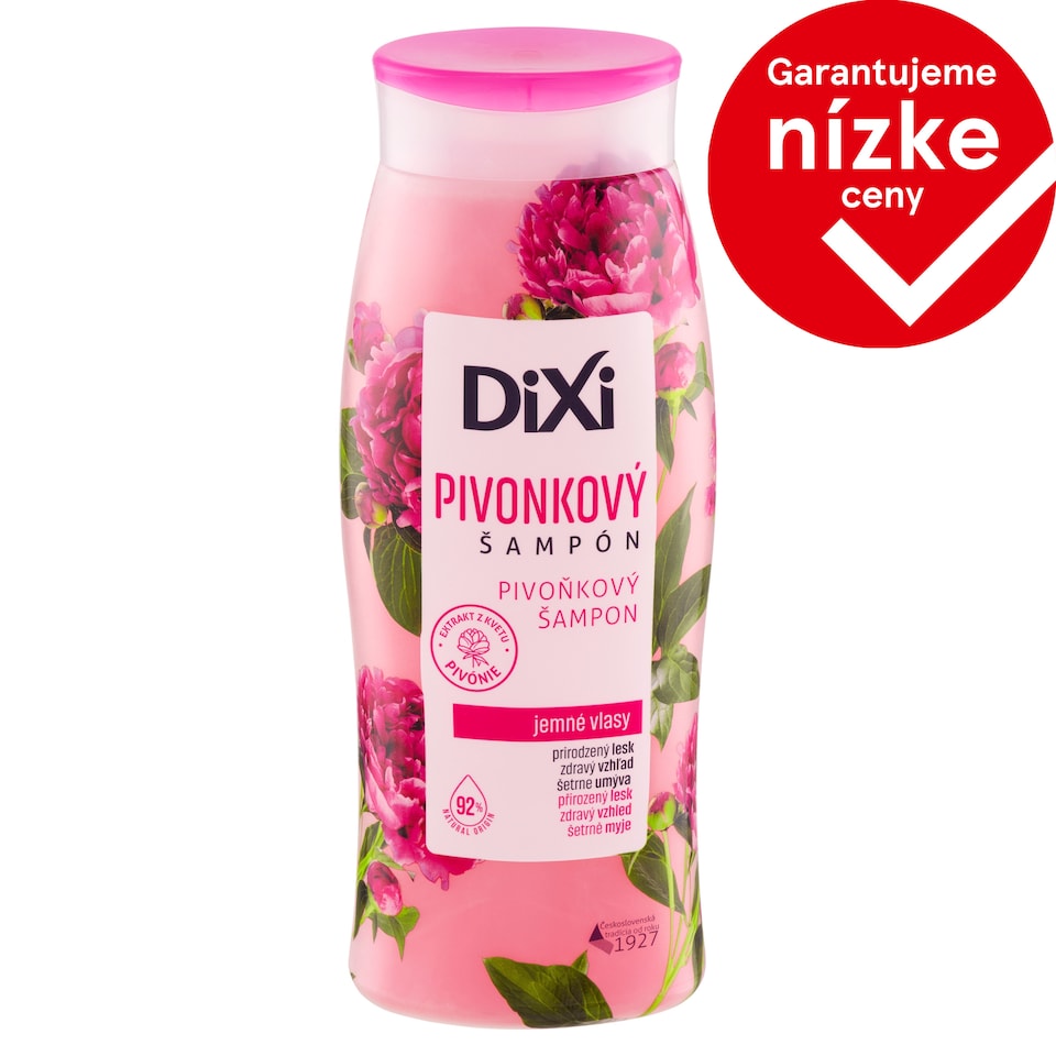 obrázok 1 z Dixi Pivonkový šampón 400 ml