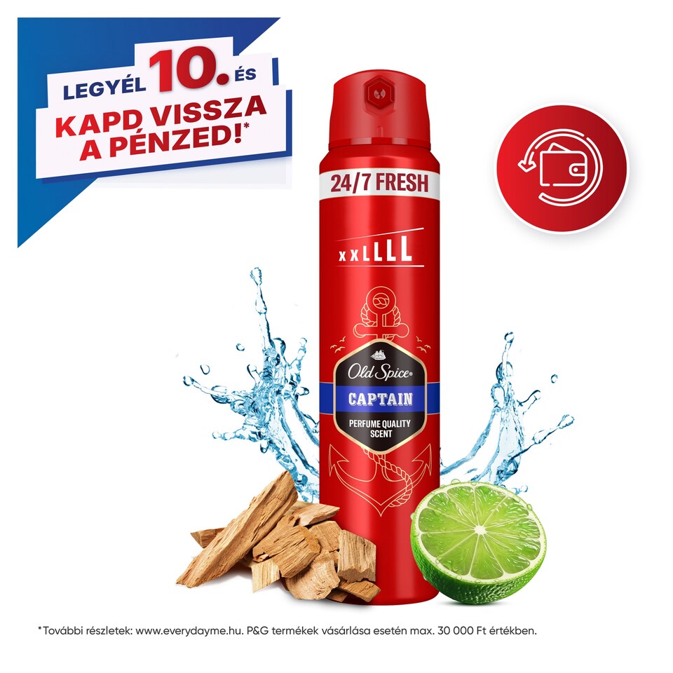 Old Spice Captain Deo Spray Férfiaknak, 250 ml  1. kép