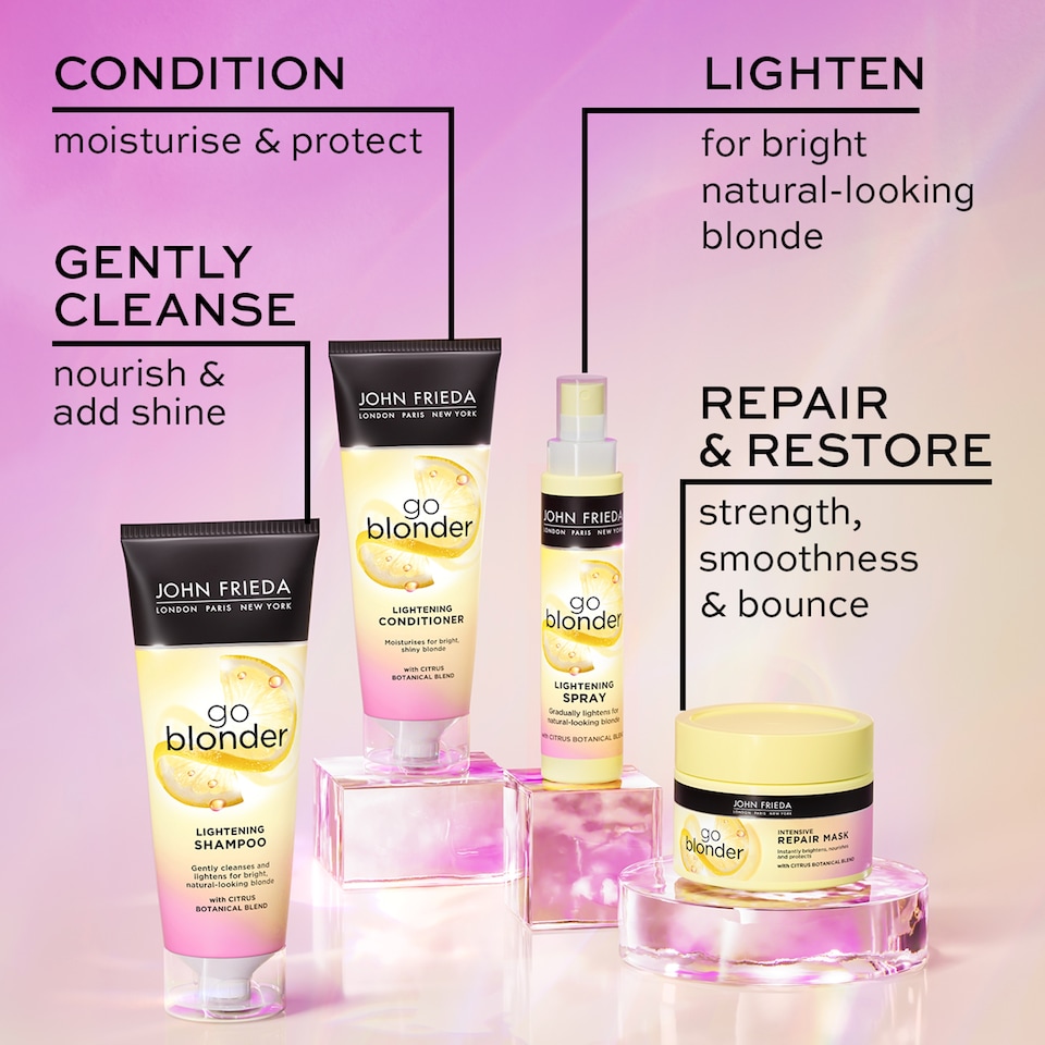 image 1 of John Frieda Go Blonder Lightening Shampoo 75ml