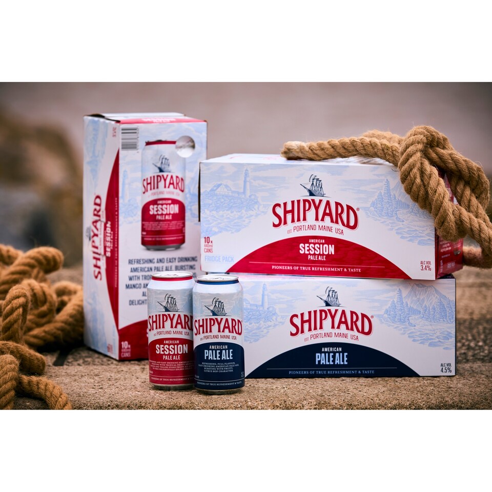 image 1 of Shipyard American Pale Ale 10 X 440Ml
