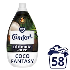 Comfort Ultimate Care Coco Fantasy Fabric Conditioner 58W 870ml