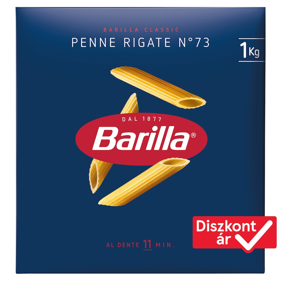 Barilla Penne Rigate Durum Wheat Semolina Pasta 1 kg