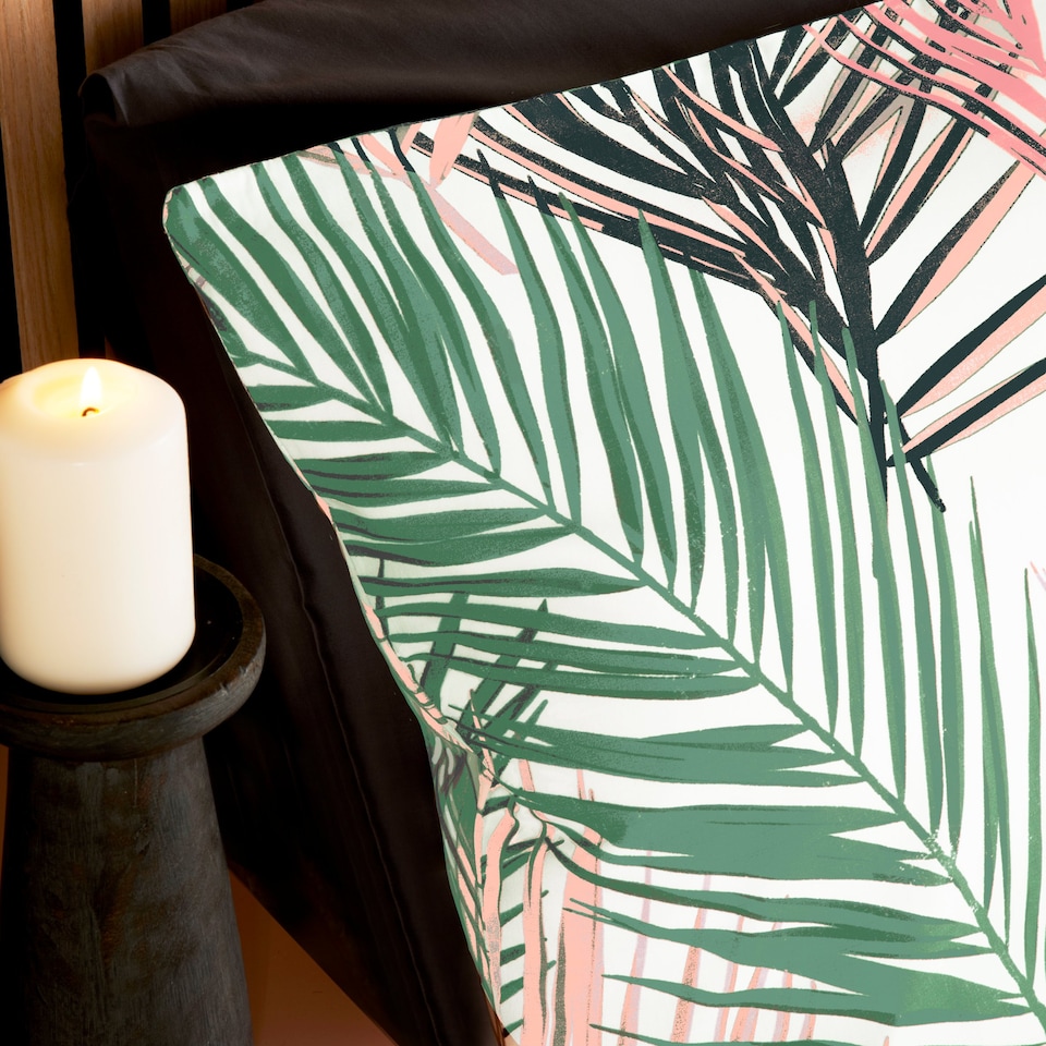 image 1 of Cosmo Living Palm Duvet Set King
