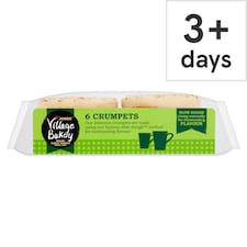 Jones Village Bakery Slow Dough Crumpets 6 Pack