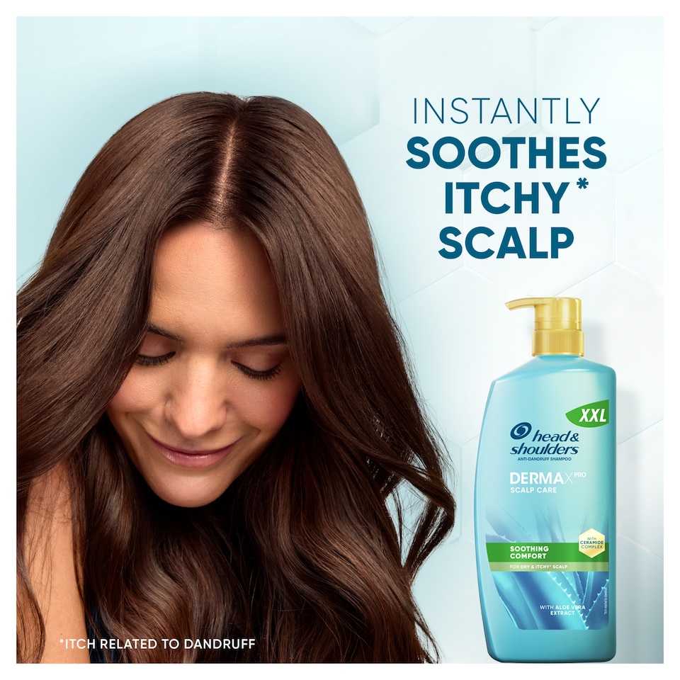 image 1 of HEAD & SHOULDERS DERMAXPRO SCALP CARE SOOTHING COMFORT ANTI-DANDRUFF XXL Shampoo 800ML