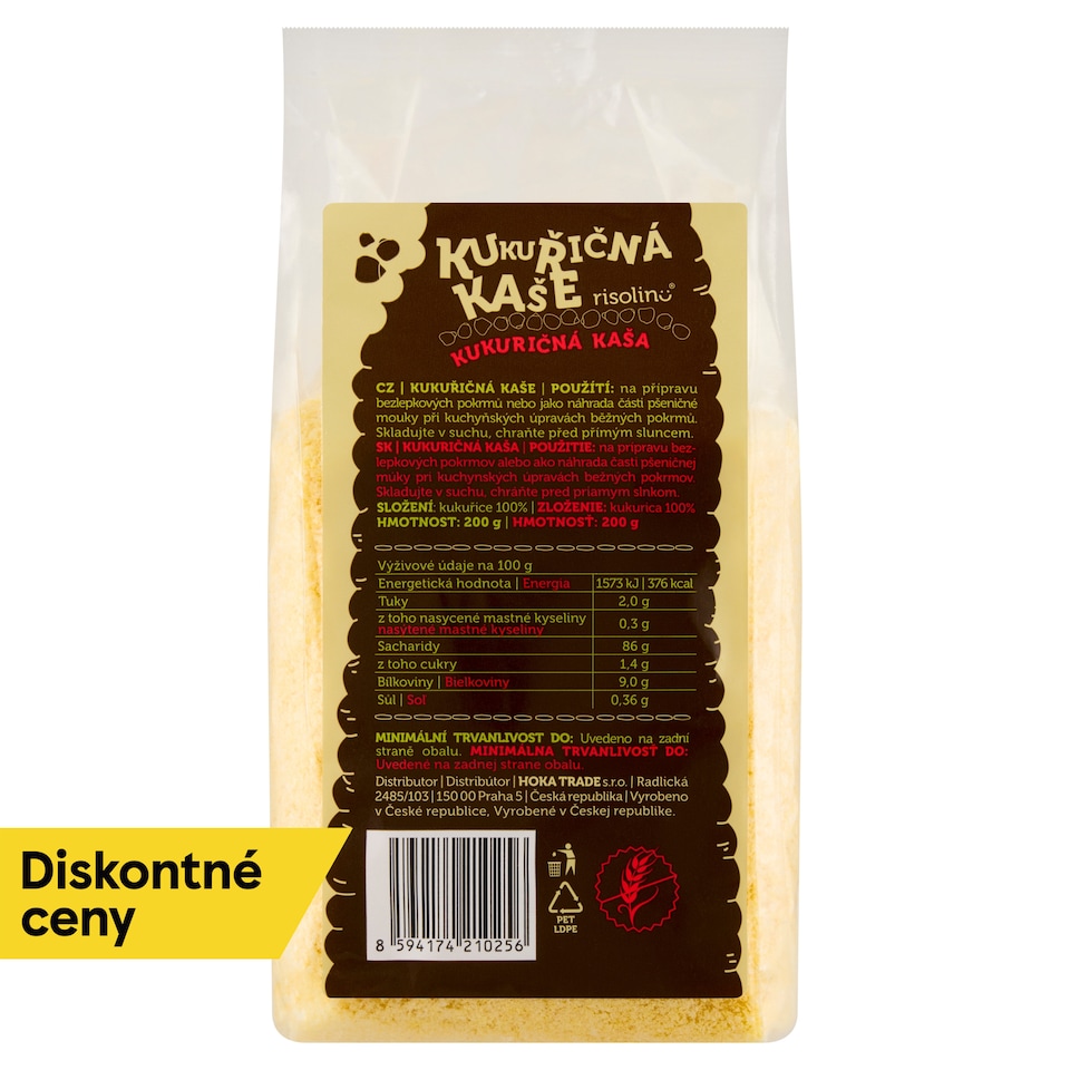 image 1 of Risolino Corn Porridge 200 g