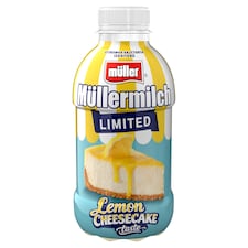 Müller Müllermilch Lemon Cheesecake Flavored Low-Fat Milk Drink 400 g