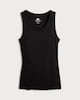 image 4 of F&F Soft Touch Thermal Scoop Neck Cami Top in Black