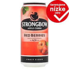 Strongbow Apple Ciders Red Berries ochutený cider plechovka 440 ml