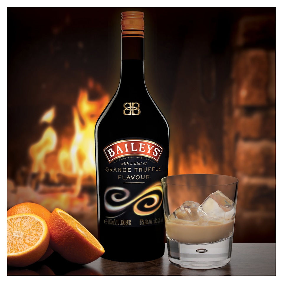image 1 of Bailey's Orange Truffle Irish Cream Liqueur Bottle 17% Vol 1L