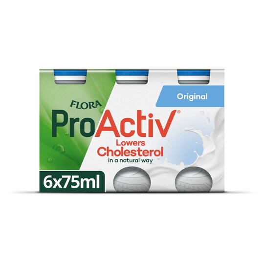 Flora Pro Activ Original Yoghurt Drink 6X75g