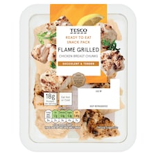 Tesco Flamegrilled Chicken Breast Chunks 80g