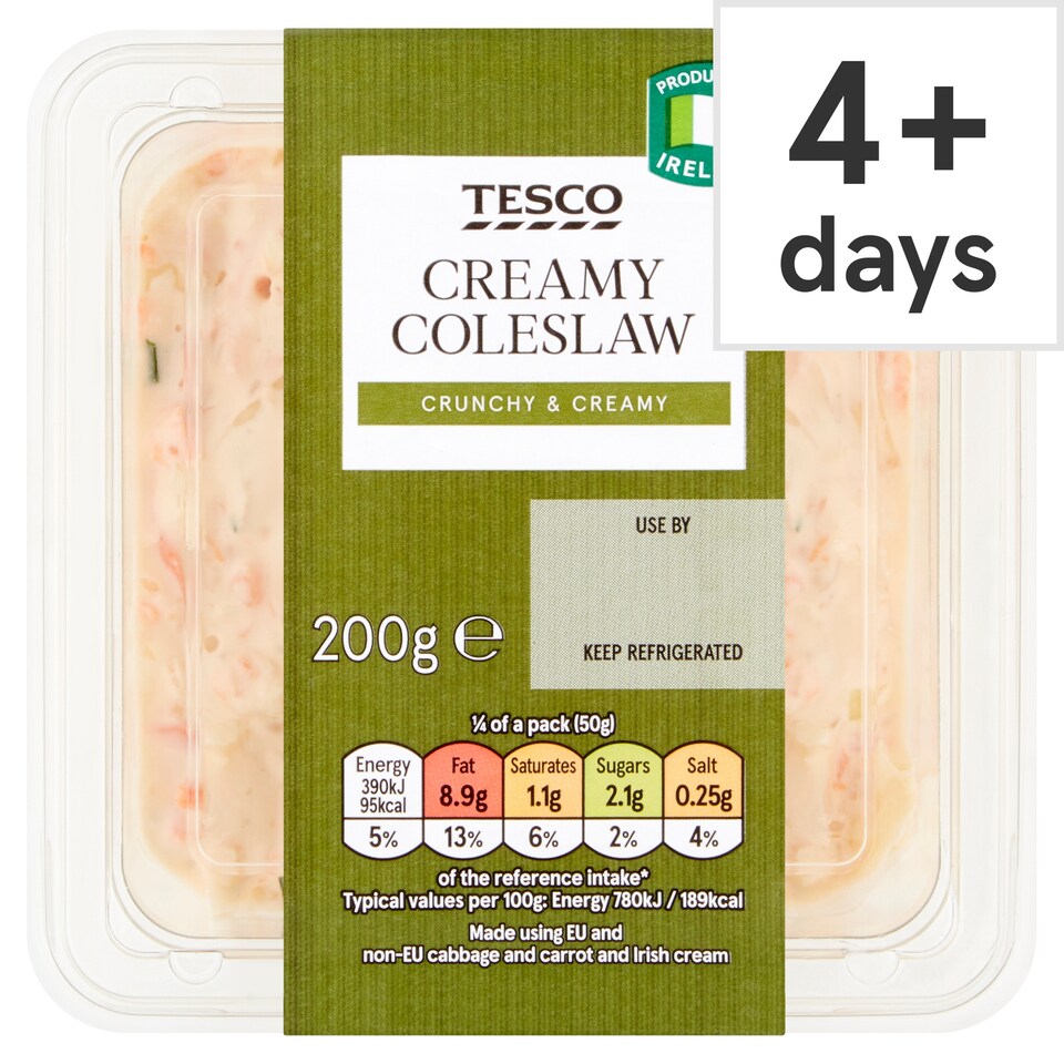 Tesco Creamy Coleslaw 200G