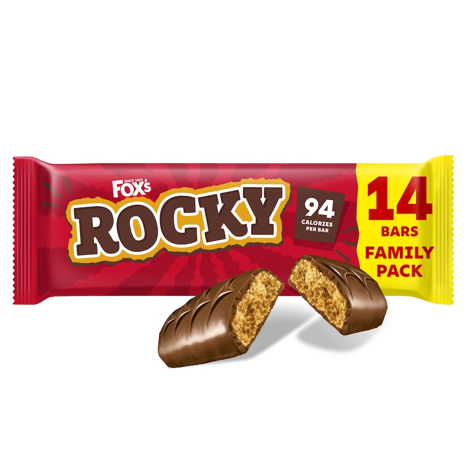image 1 of Fox's Biscuits Rocky Original Biscuit Bars Multipack, 14 Pack 266g