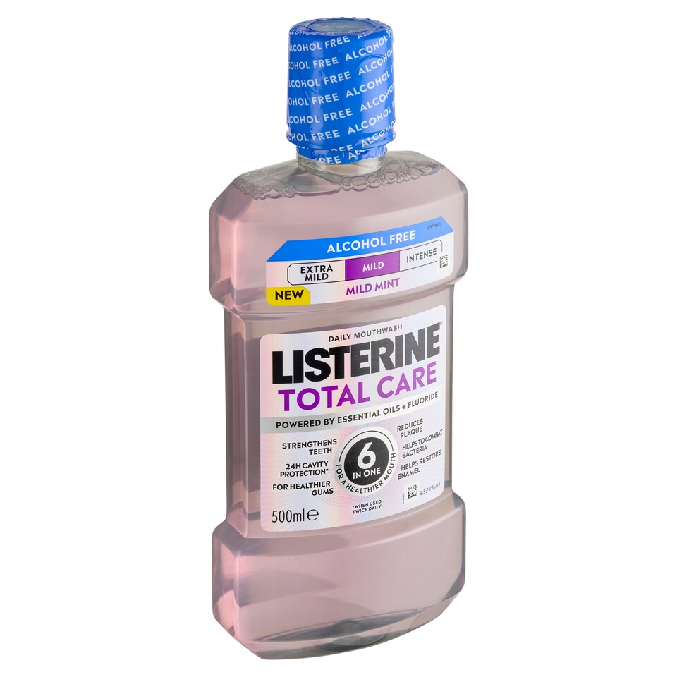Obrázek 1 pro produkt Listerine Total Care Mild ústní voda 500ml
