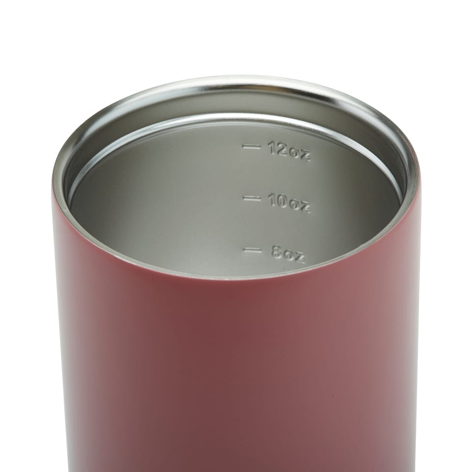 image 1 of Smash Dusky Pink Twist and Lock Coffee Cup 350ml