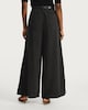 image 4 of The F&F Edit Palazzo Jeans in Black