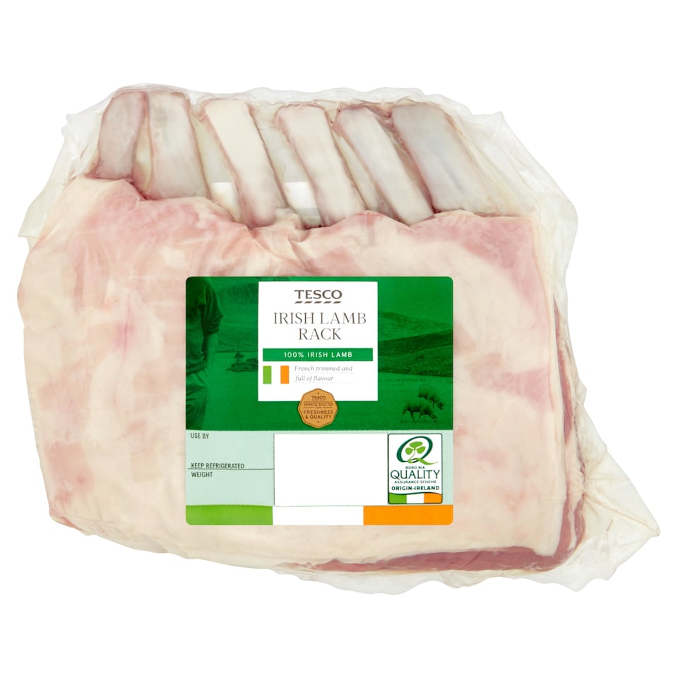 Tesco Irish Lamb Rack 500G