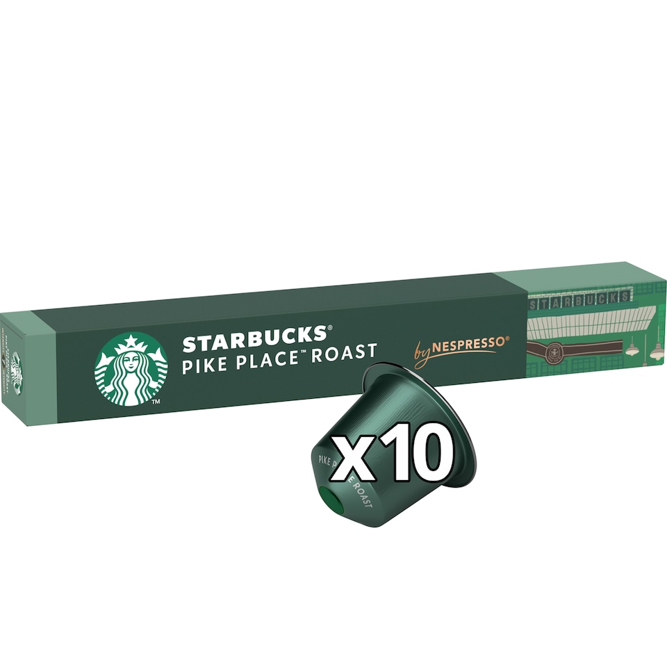 image 1 of Starbucks Pike Place Roast 10 Capsules 53G