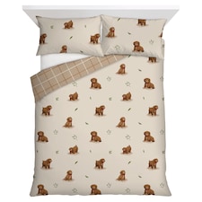 F&F Home Bedding Curtis Duvet Set King