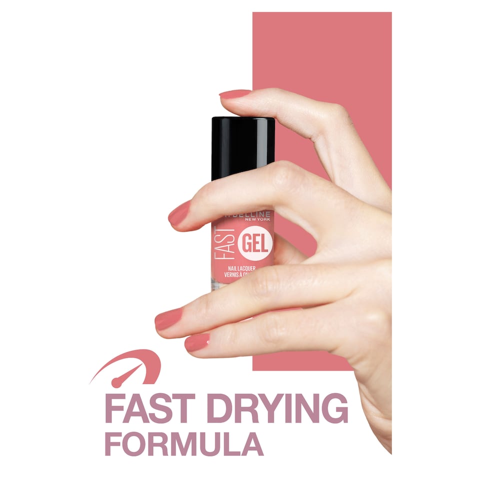 image 1 of Maybelline Fast Gel Nail Lacquer No 5 Tulip 6.7Ml
