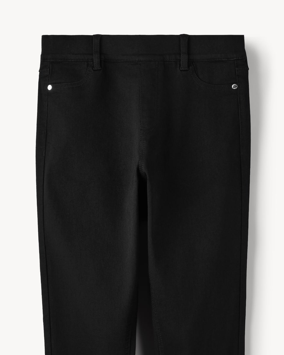 image 1 of F&F High Rise Jeggings in Black