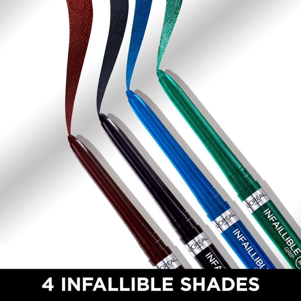 image 1 of L'oreal Infallible Grip Gel Eye Liner Emerald Green