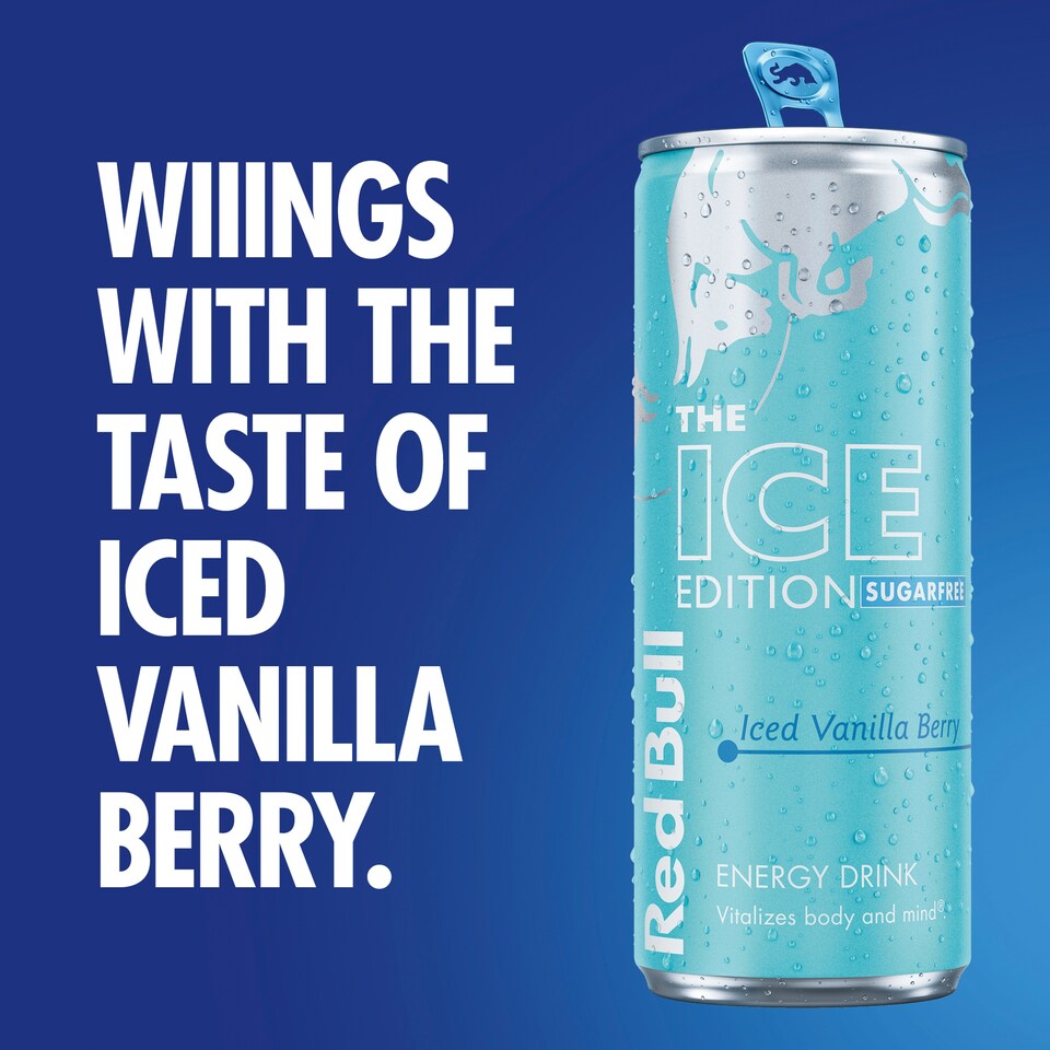 image 1 of Red Bull Sugar Free Ice Edition Energy Drink 473ml
