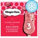 image 1 of Haagen Dazs Macaron Strawberry Raspberry Ice Cream 3 X 80Ml