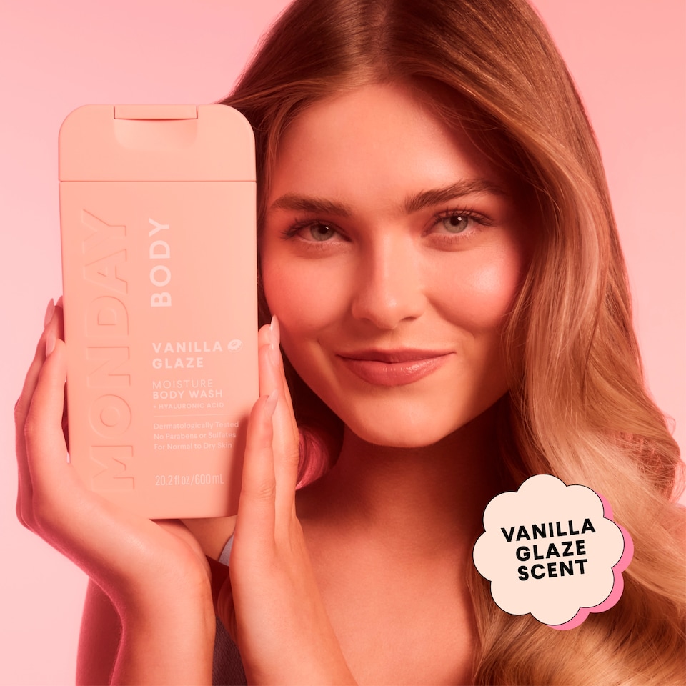 image 1 of MONDAY HAIRCARE BODY WASH MOISTURE & VANILLA GLAZE 500 ML