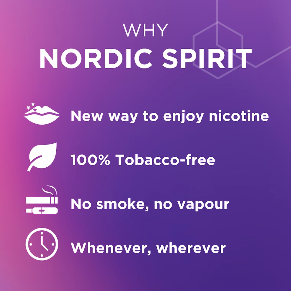 image 1 of Nordic Spirit Frosty Berry Tobacco Free Nicotine Pouches Extra Strong 20 Pack 11mg 14g
