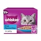 image 1 of Whiskas 11+ Senior Wet Cat Food Fish Favourites in Jelly 12x85g