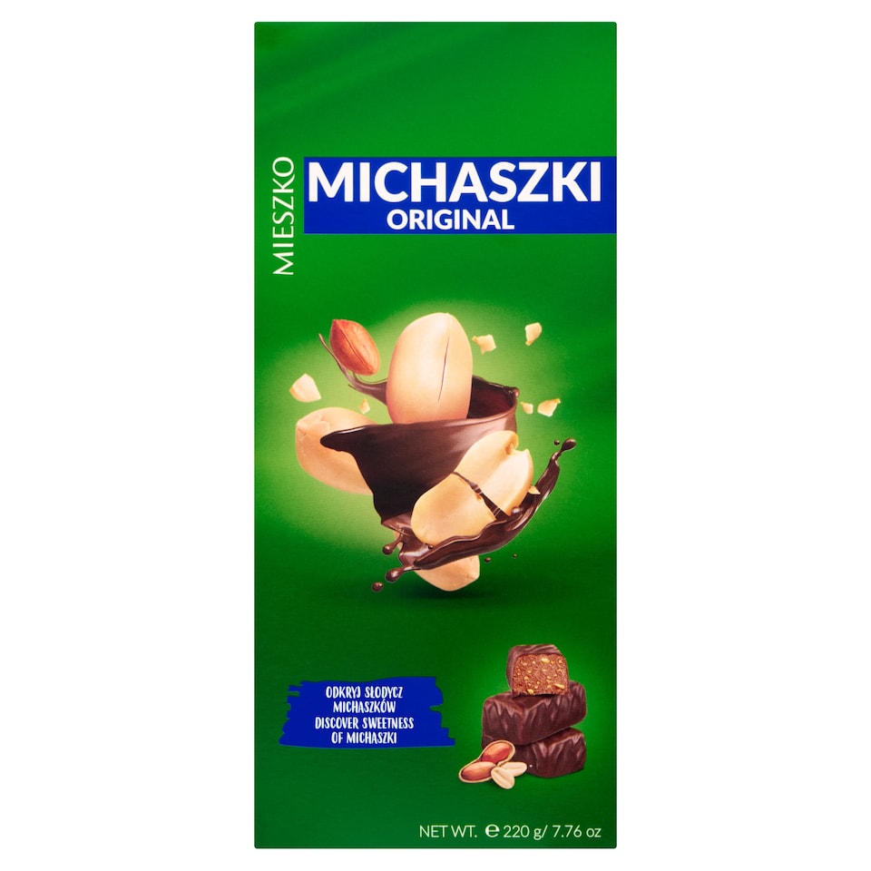 Mieszko Michaszki Original Sweets with Peanuts 220g