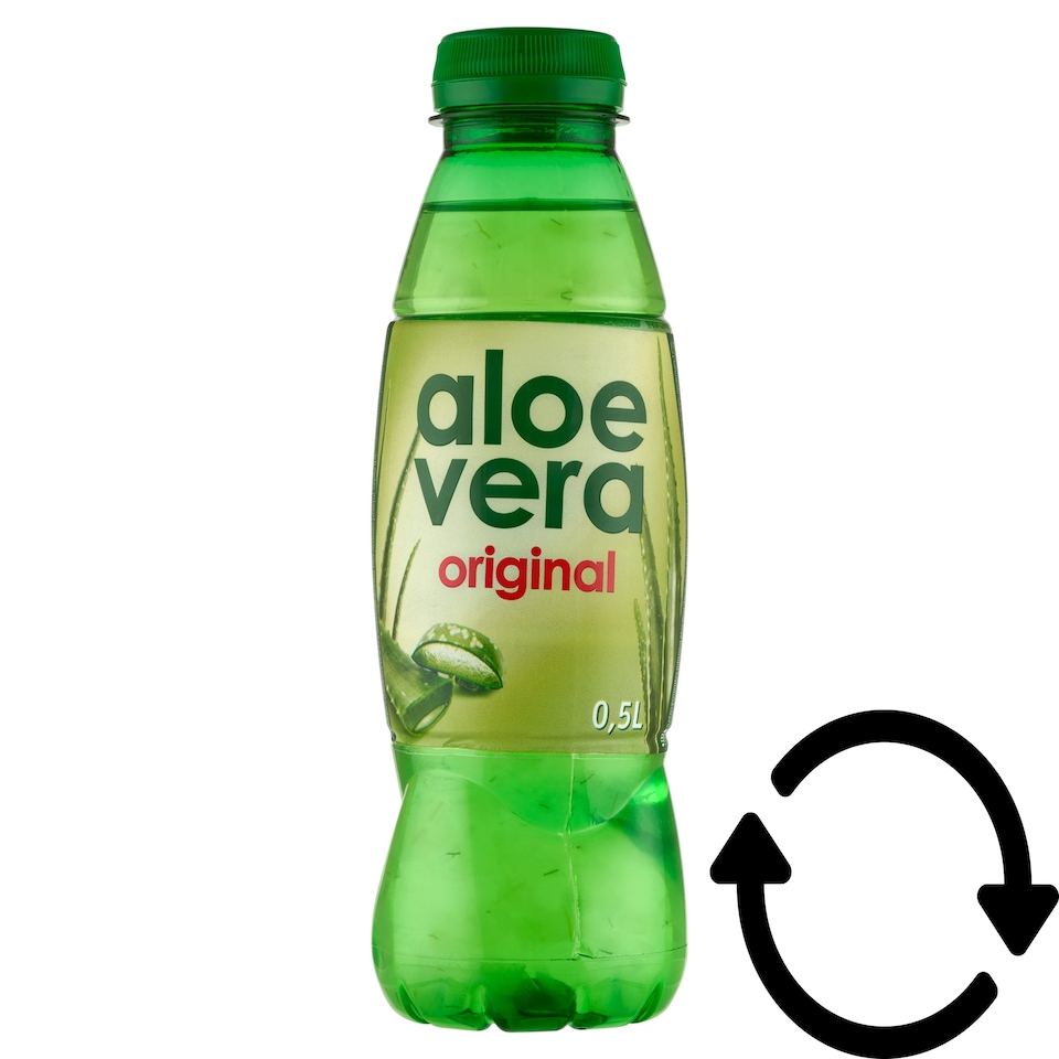 Aloe Vera Original szénsavmentes üdítőital aloe vera darabokkal és fehér szőlőlével 0,5 l