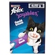 image 1 of Felix Joyables Duck Liquid Cat Treat 4x10g