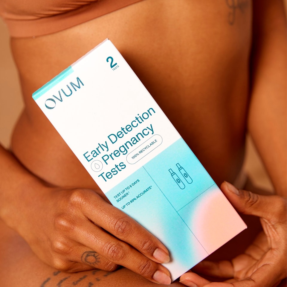 image 1 of OVUM Early Detection Pregnancy Test 2 Pack