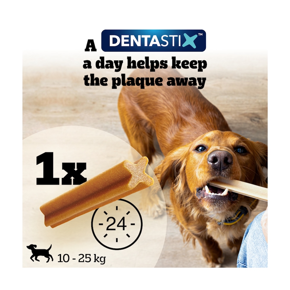 image 1 of Pedigree Dentastix Daily Medium Dog Treats 28 Dental Sticks