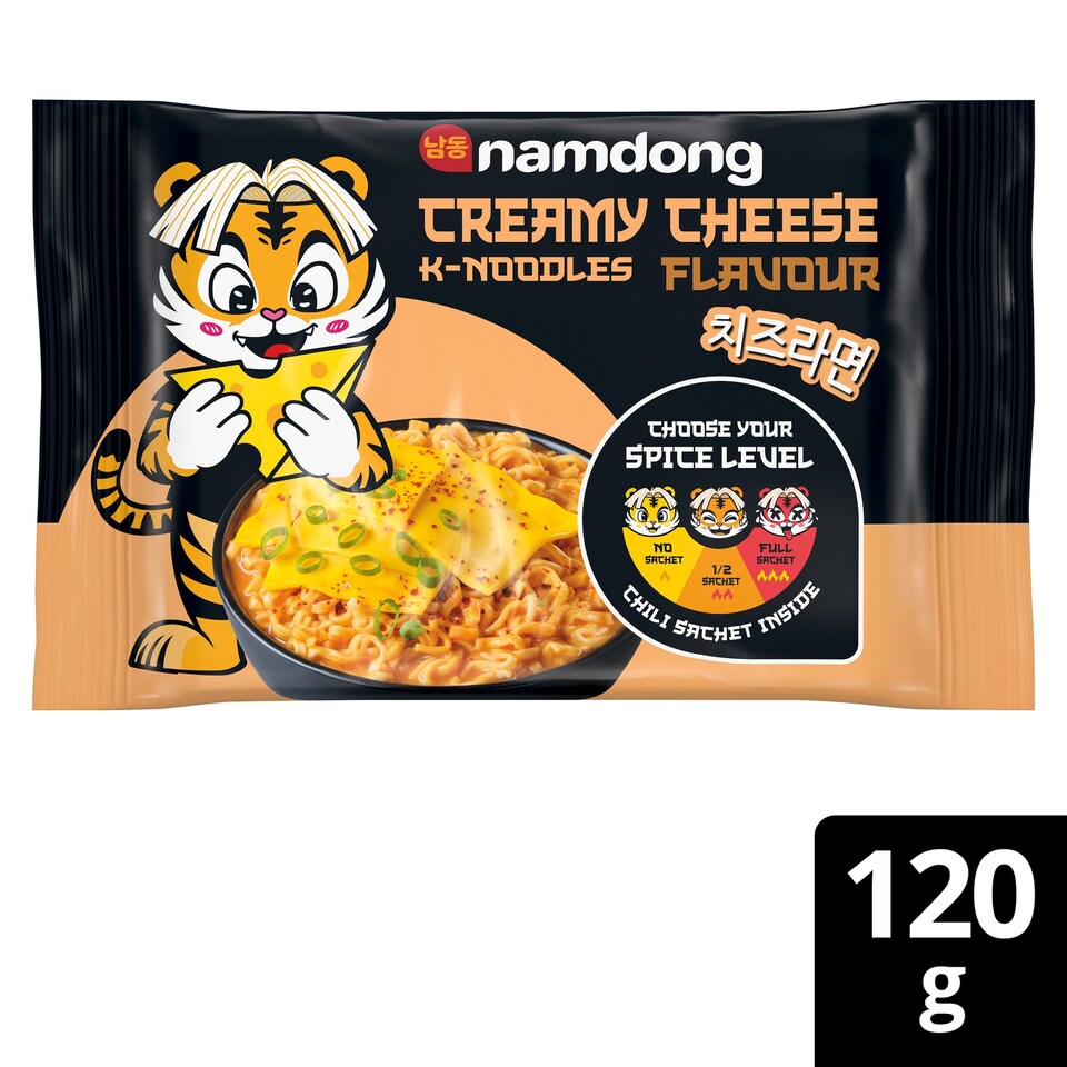 image 1 of Namdong Creamy Cheese Instant Noodles 120g