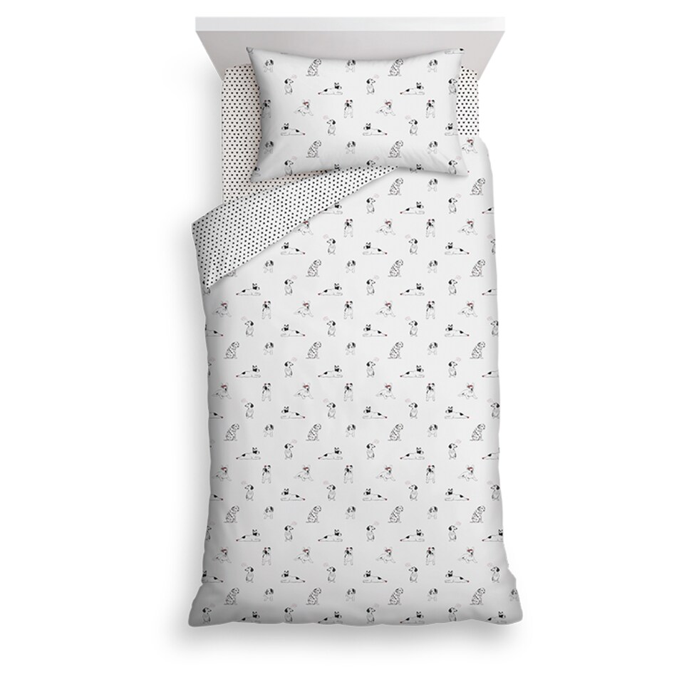 Tesco Dogs Jersey Bedset Single