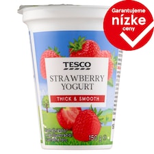 Tesco Jogurt jahodový 150 g
